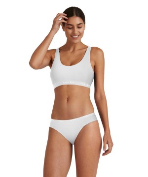Falke 2-Pack Bustier Daily Comfort Bras & Tops Dames Wit | EOIFQD-850