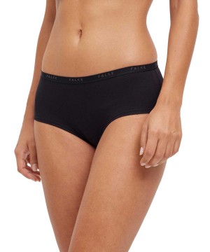 Falke 2-Pack Hipster Daily Comfort Panties & Slips Dames Zwart | BNFHEA-209