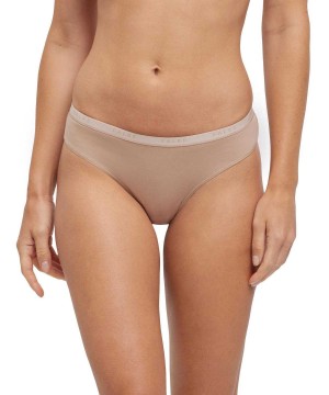 Falke 2-Pack Slip Daily Comfort Panties & Slips Dames Bruin | BVTSLG-391