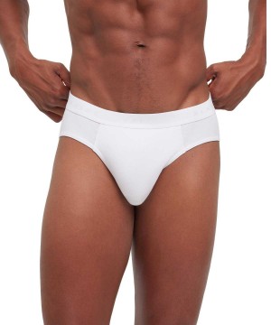Falke 2-Pack Slip Daily Comfort Slips Heren Wit | XMBPVK-217