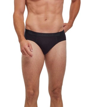 Falke 2-Pack Slip Daily Comfort Slips Heren Zwart | VKGZJN-512