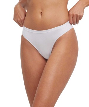 Falke 2-Pack Thong Daily Comfort Panties & Slips Dames Wit | OCLGZP-602