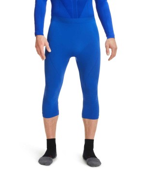 Falke 3/4 Tights Warm Tights Heren Blauw | QPEUCF-286