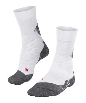 Falke 4GRIP Stabilizing Socks Sokken Heren Wit | URPCEM-352
