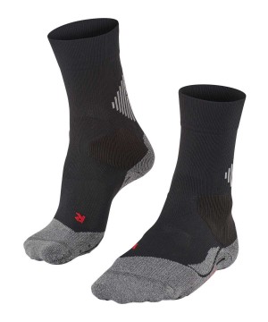 Falke 4GRIP Stabilizing Socks Sokken Heren Zwart | MOYJRK-064