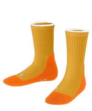 Falke Active Everyday Socks Sokken Kinderen Geel | RVFUBJ-075