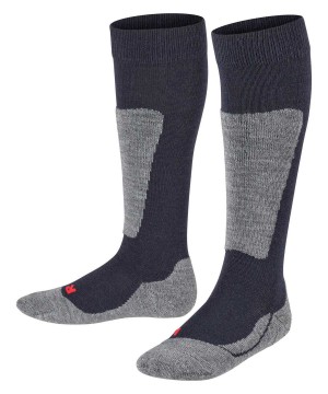 Falke Active Ski Knee-high Socks Sokken Kinderen Blauw | RJYSTG-928
