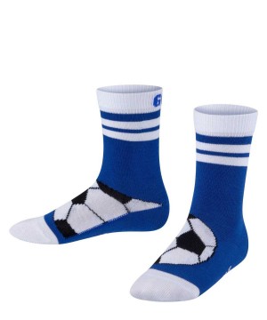 Falke Active Soccer Socks Sokken Kinderen Blauw | AZFTRN-206