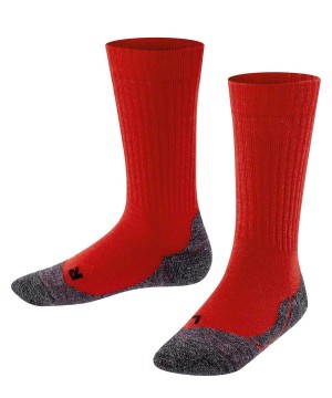 Falke Active Warm Socks Sokken Kinderen Rood | NUGOHT-951