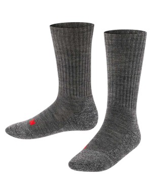 Falke Active Warm Socks Sokken Kinderen Grijs | KCRTAM-961