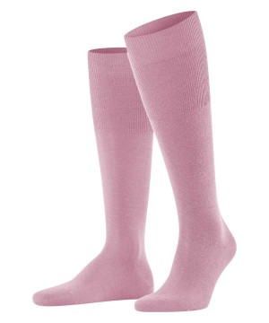 Falke Airport Knee-high Socks Sokken Heren Roze | ULSHTV-936