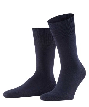 Falke Airport Plus Socks Sokken Heren Blauw | PJMQUF-718