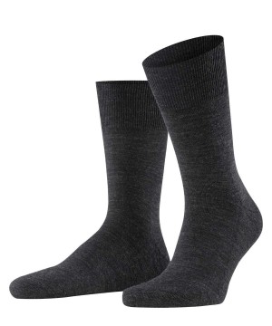 Falke Airport Plus Socks Sokken Heren Grijs | FLWQUR-246