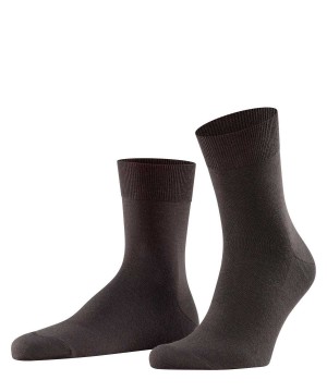 Falke Airport Short sock Sokken Heren Bruin | QKBIEF-587