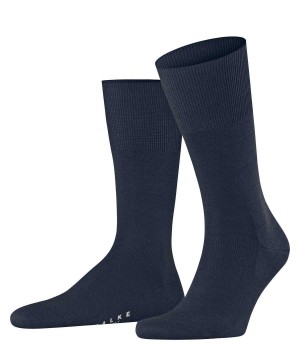 Falke Airport Socks Sokken Heren Blauw | UVTHSL-129