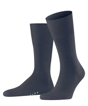 Falke Airport Socks Sokken Heren Blauw | FJNEOC-138