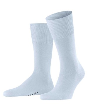 Falke Airport Socks Sokken Heren Blauw | JSXHDK-751