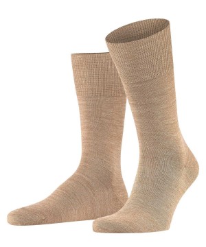 Falke Airport Socks Sokken Heren Bruin | CNHJQW-194