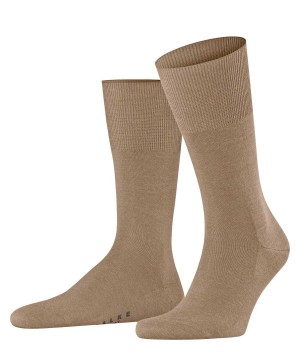 Falke Airport Socks Sokken Heren Bruin | EKLMAD-062