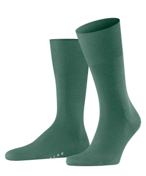 Falke Airport Socks Sokken Heren Groen | PHVFBX-824