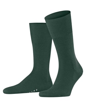 Falke Airport Socks Sokken Heren Groen | YUEHBG-043