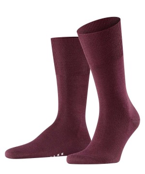 Falke Airport Socks Sokken Heren Rood | EXZMVN-803