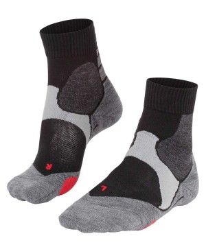 Falke BC3 Comfort Biking Short sock Sports Socks Dames Zwart | ODJWGR-807