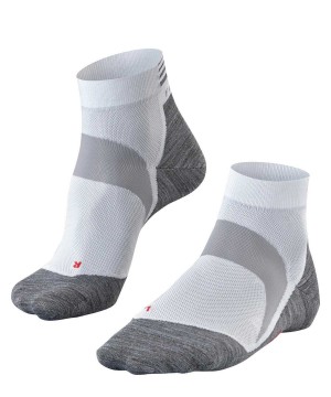 Falke BC6 Pro Short Biking Short sock Sports Socks Dames Wit | ADJGRX-968