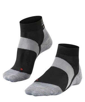 Falke BC6 Pro Short Biking Short sock Sports Socks Dames Zwart | IMZEVK-760