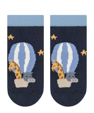 Falke Baby Balloon Animals Slippers House Socks & Slippers Baby Blauw | AMGTVC-018