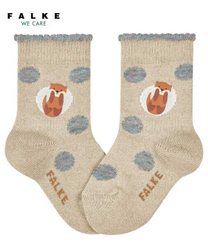 Falke Baby Cute Otter Socks Sokken Baby Beige | PWQYZB-804