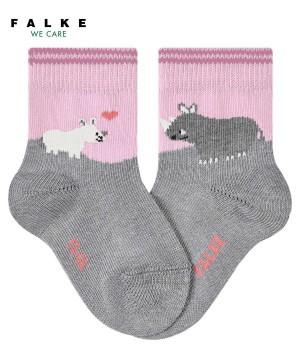 Falke Baby Rhino Love Socks Sokken Baby Roze | HUFMQS-142