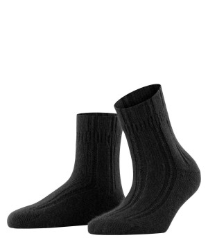 Falke Bedsock House socks Sokken Dames Zwart | TLKASZ-185