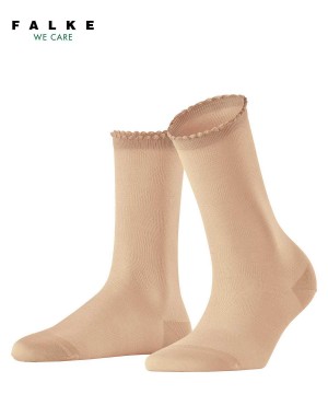 Falke Bold Dot Socks Sokken Dames Bruin | CHBOXS-172