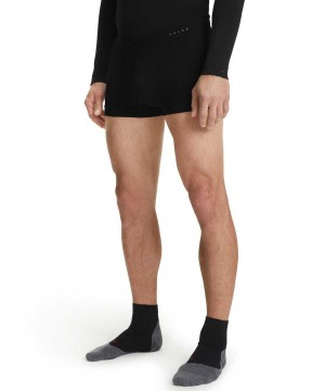 Falke Boxer Wool-Tech Light Boxer & Slips Heren Zwart | LHRCGB-398
