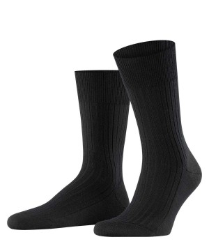 Falke Bristol Pure Socks Sokken Heren Zwart | GXFMSI-207