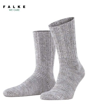 Falke Brooklyn Boot socks Sokken Heren Grijs | ECPIZU-328