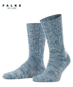 Falke Brooklyn Boot socks Sokken Heren Groen | ZUQDBM-456