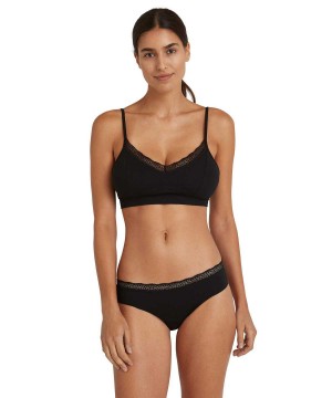 Falke Bustier Daily Lace Bras & Tops Dames Zwart | PIBGLU-892