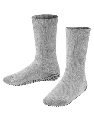 Falke Catspads House socks Sokken Kinderen Grijs | RNEZMH-834
