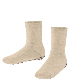 Falke Catspads House socks Sokken Kinderen Beige | AHIOMP-372