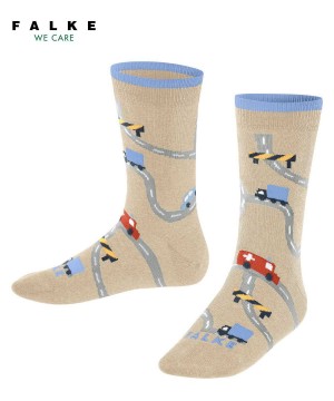 Falke City Life Socks Sokken Kinderen Beige | VWGOYC-248