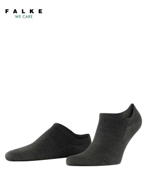 Falke ClimaWool Invisibles No Show Socks Heren Grijs | ZAMOIK-728