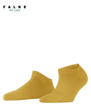 Falke ClimaWool Sneaker socks Sokken Dames Geel | OWAFDT-073