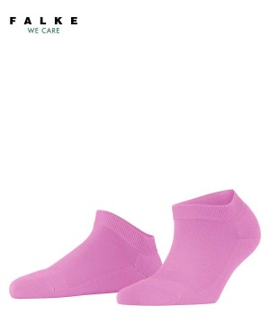 Falke ClimaWool Sneaker socks Sokken Dames Rood | CUNHMS-492