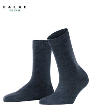 Falke ClimaWool Socks Sokken Dames Blauw | NJLSUK-519