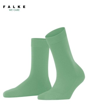Falke ClimaWool Socks Sokken Dames Groen | XDNTEM-028