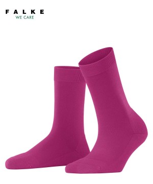 Falke ClimaWool Socks Sokken Dames Rood | OSQJRA-259