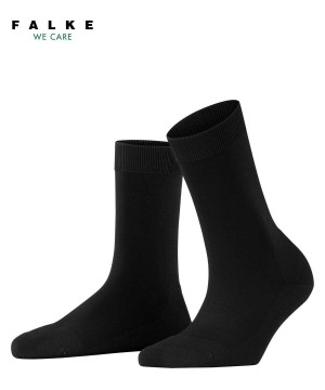 Falke ClimaWool Socks Sokken Dames Zwart | PLXSGD-025
