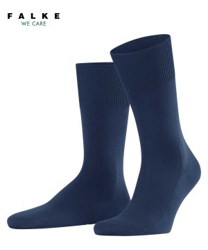 Falke ClimaWool Socks Sokken Heren Blauw | BJWEKN-170
